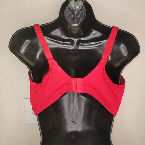 Soma Enbliss Wireless Bra, RED BEAUTY Size 38D - Picture 4 of 7